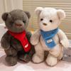 Curing Bear Rag Doll Valentine'S Day, Bear Toy Gift For Girls, Sleeping Doll Bear In Children'S Bed