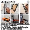 NABESHI Free Square, Contour Gauge, Scribing Tool, Folding Tool, Woodworking DIY Ruler (Free Square (6-Fold) + Contour Gauge)