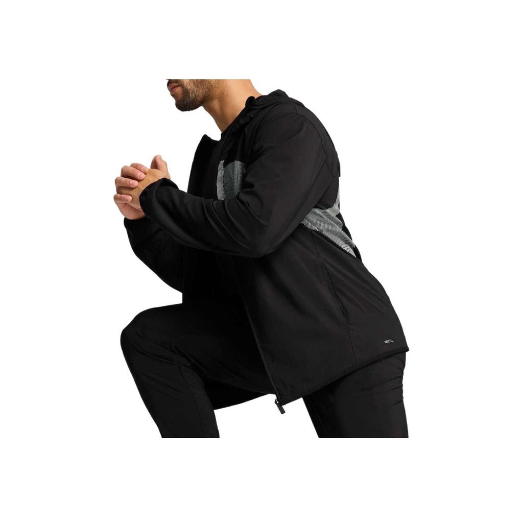 Puma Logo-Print Schnelltrocknend Bequem Kapuzen-Reißverschlussjacke Herrenjacken Schwarz 527325-01