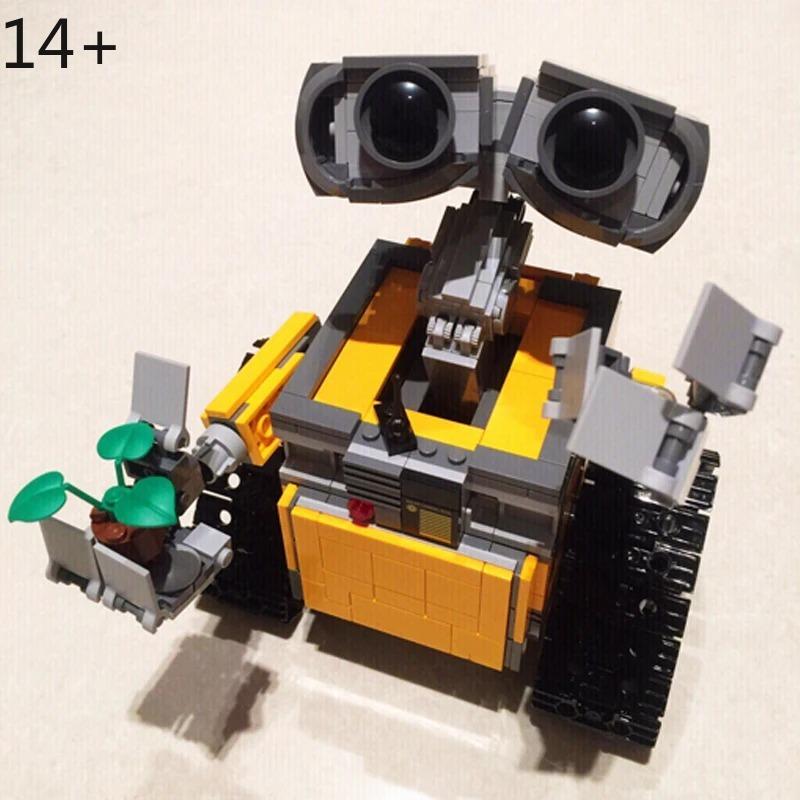 Classic Robot Building Bricks Kit Assembly Model Stem Educational Diy Toy Kids Party Favors Home Decor Gift For Boys Girls