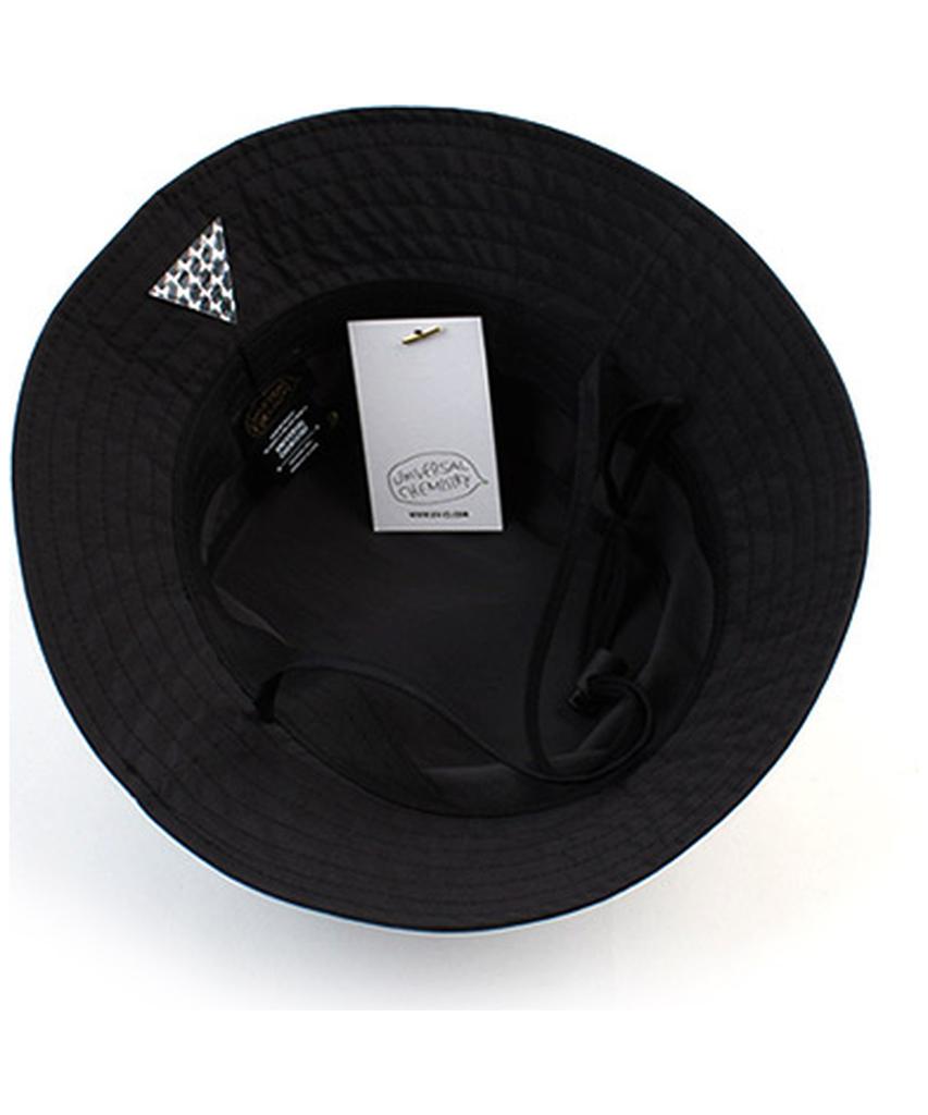 Yunibeosyeolkemiseuteuli String Black Poly Bucket Hat Poly Bucket Hat