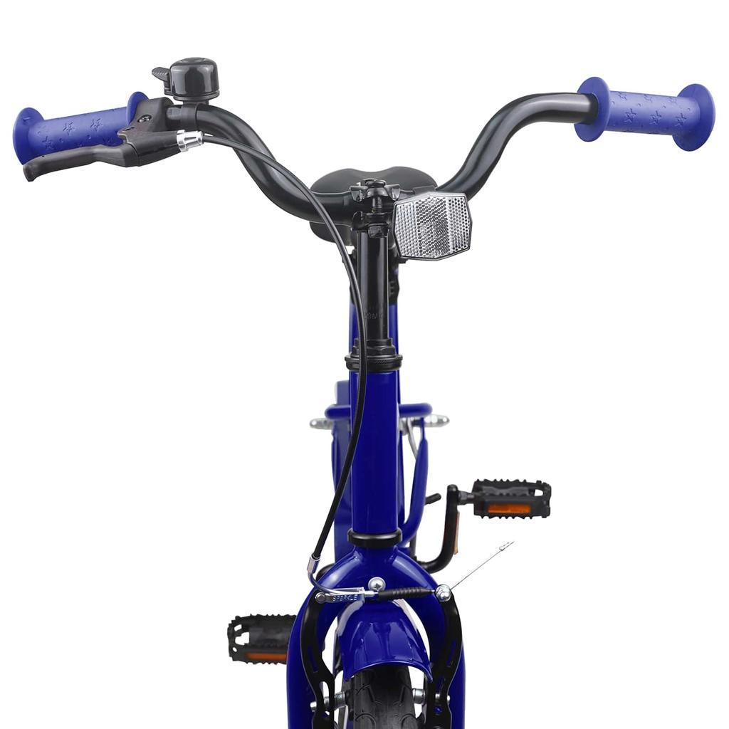 Kids  Bicycle 18 Inch for Ages 5 7 Dark Blue