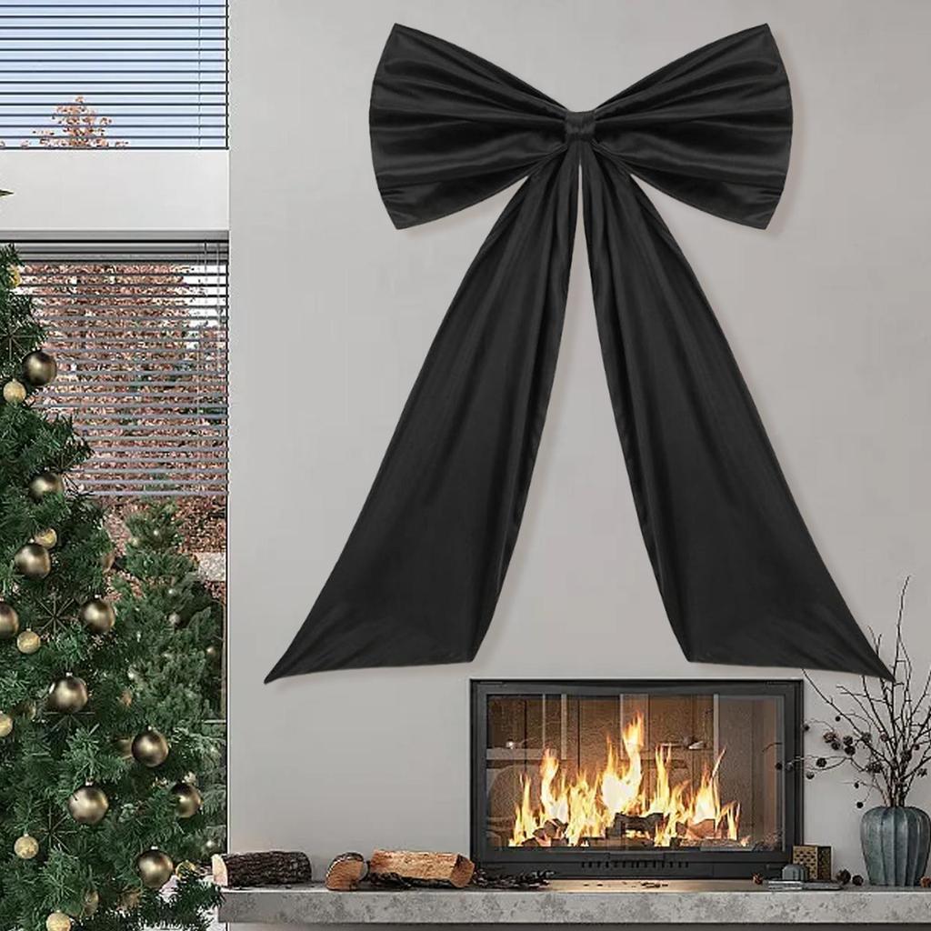 Large Bow Decor Hanging Backdrop Home Decor Birthday Party Decor Ribbon Tie Bow for Christmas Birthday Bridal Party Baby Shower