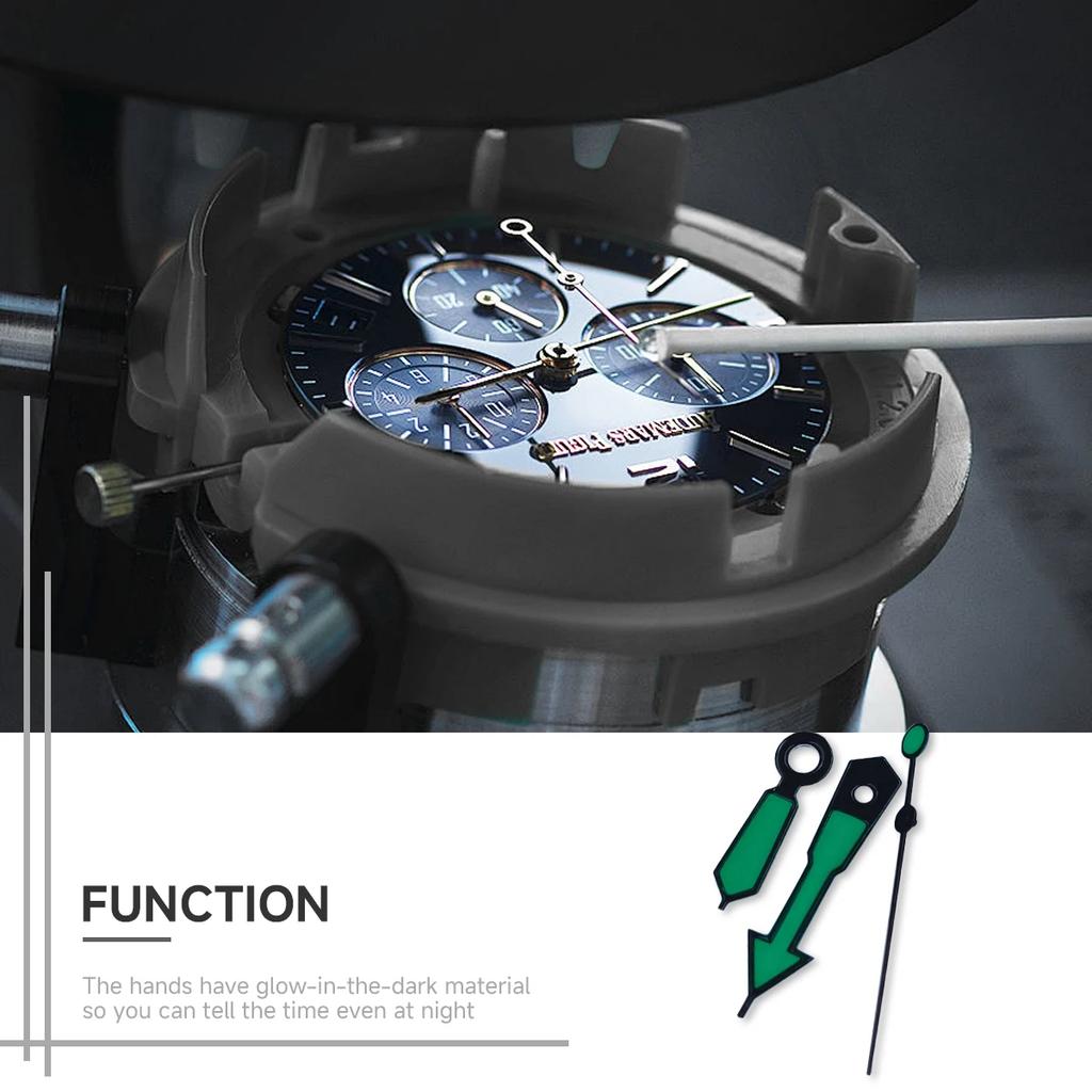 NH35 NH36 NH38 7S26 7S36 4R35 4R36 Watch Hands Black Blue White Orange Green Red Hands Green Luminous
