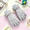 Kids' Winter Ski Gloves: Waterproof, Windproof, Thick Fleece-Lined for Boys & Girls Snow Play, Cycling, and Outdoor Activities