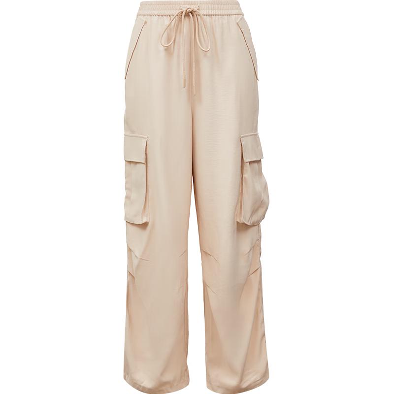 VEROMODA Women's Cropped Cargo Casual Pants