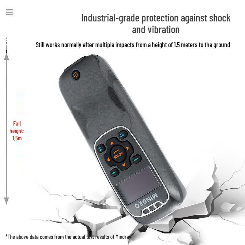 MINDEO MS3690 2D Wireless Bluetooth Barcode Scanner & Data Collector