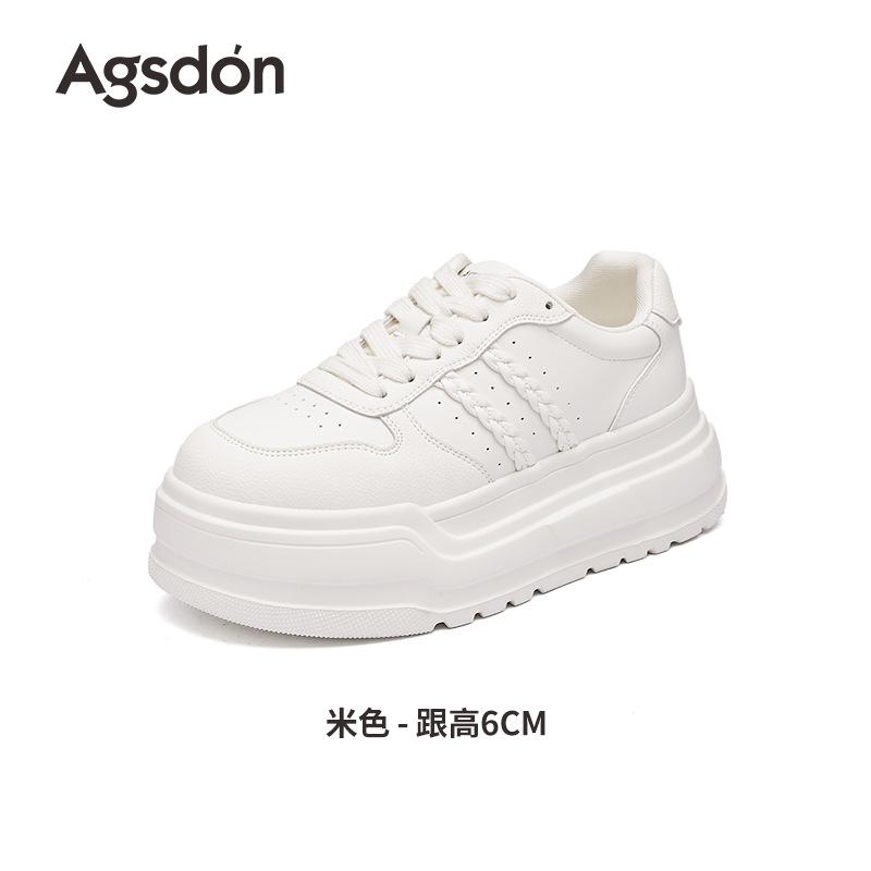 Thick-soled new autumn and winter skirt student casual board shoes lightweight sports shoes 35