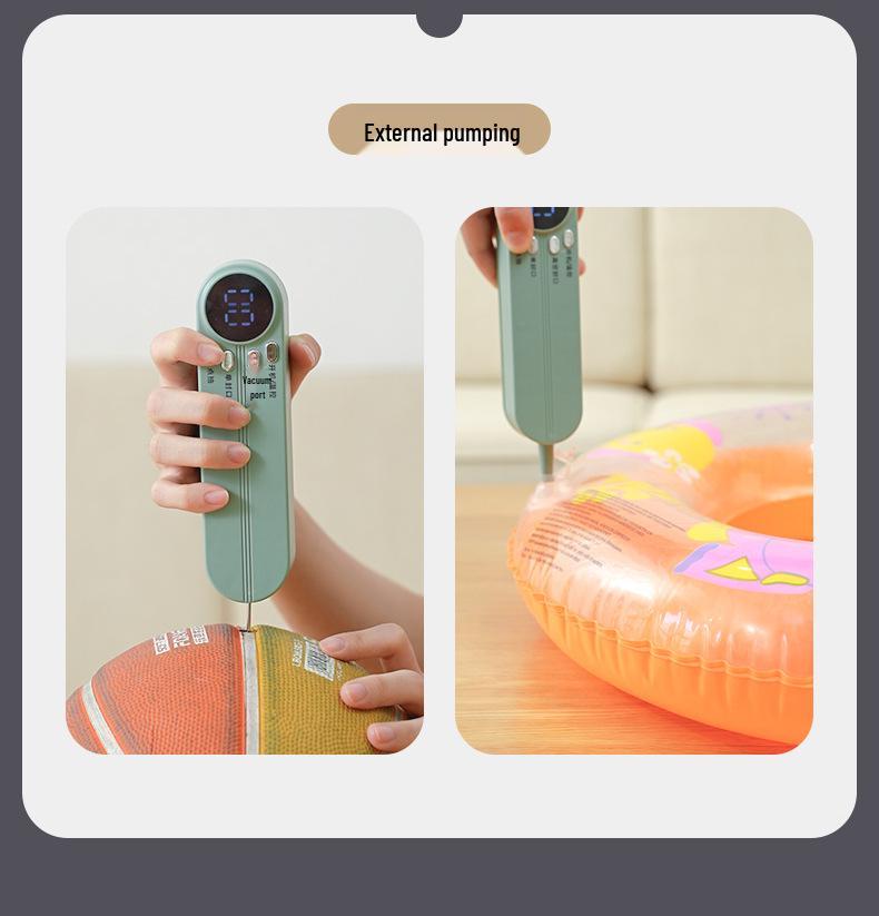 Portable Wireless Automatic Vacuum Sealer for Food Preservation