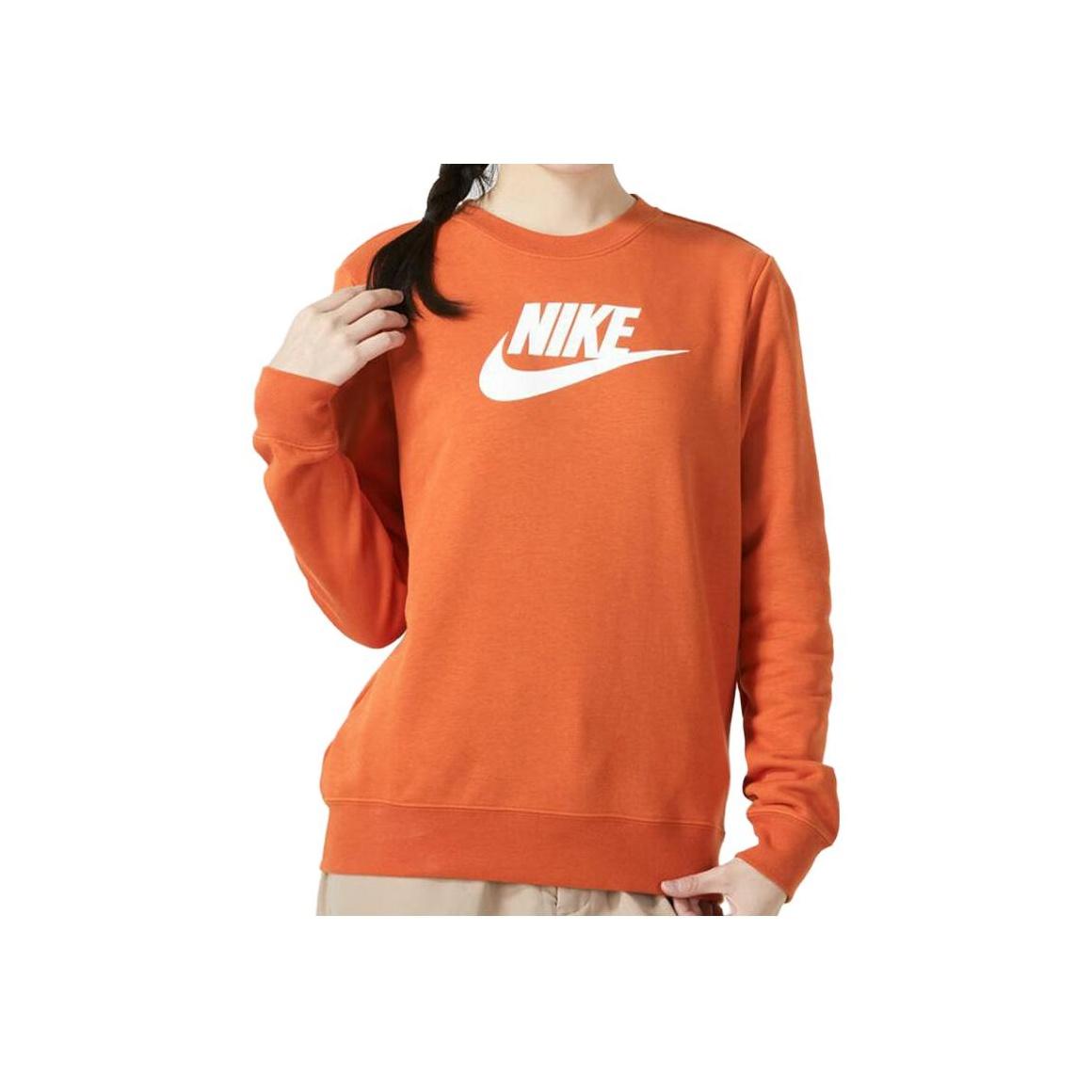 

Nike Толстовка с капюшоном с логотипом для бега, женские толстовки с капюшоном, оранжевые DQ5833-893 S