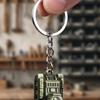 Tank Keychain Pendant Metal Military Tank Keychain Lightweight Retro Bag Charm Accessories for Men And Women Tank Lovers