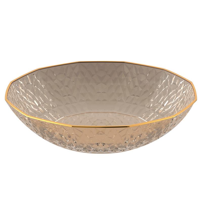 Fruit Plate, Living Room, Household Phnom Penh Coffee Table, Fruit Plate, High-End Light Luxury, Front Desk Candy Plate, Snack Plate