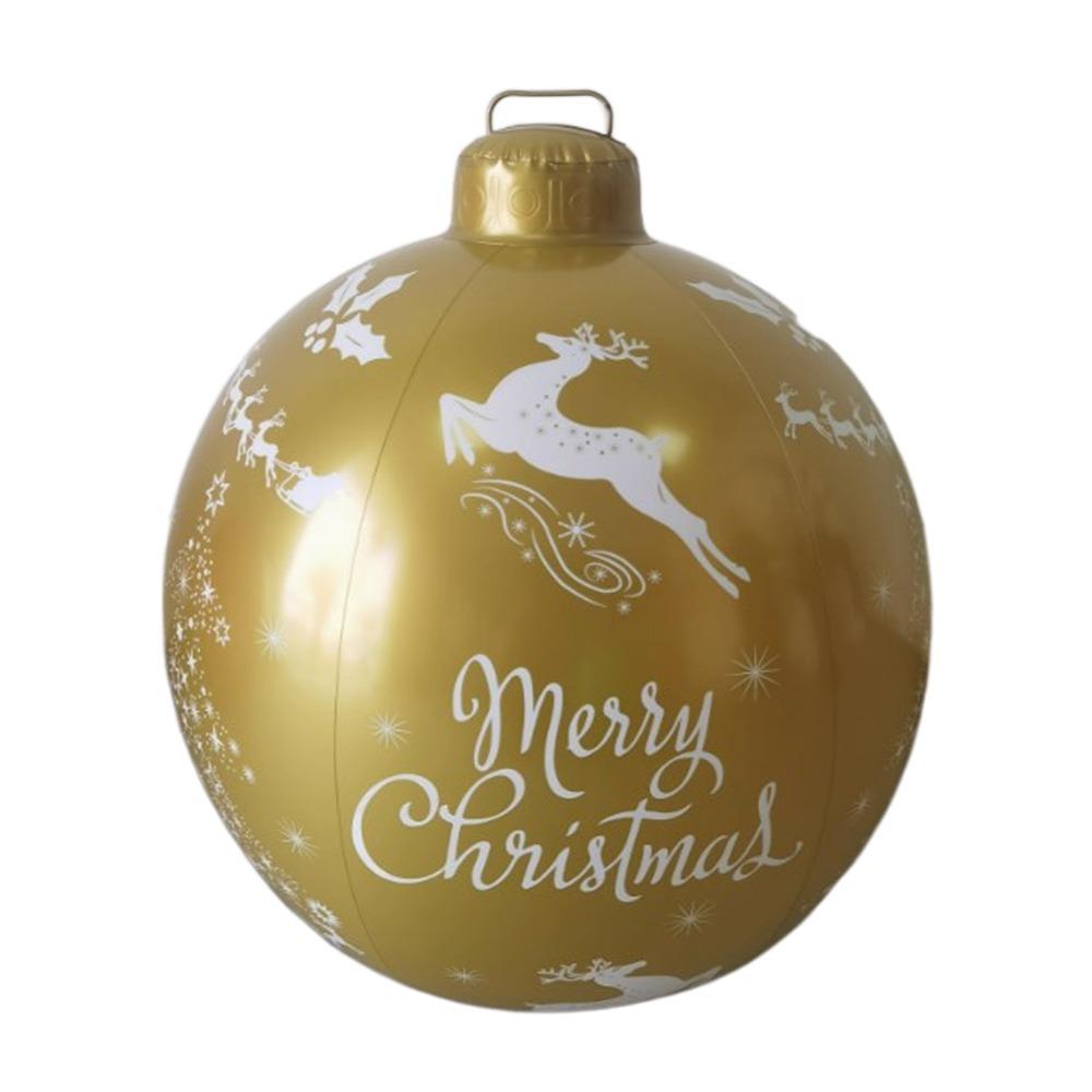 Большой 60 см Надувной Шар Украшение Сделай Сам Рождественский Шар Гигантская Игрушка Надувной Декорированный Шар Фестиваль