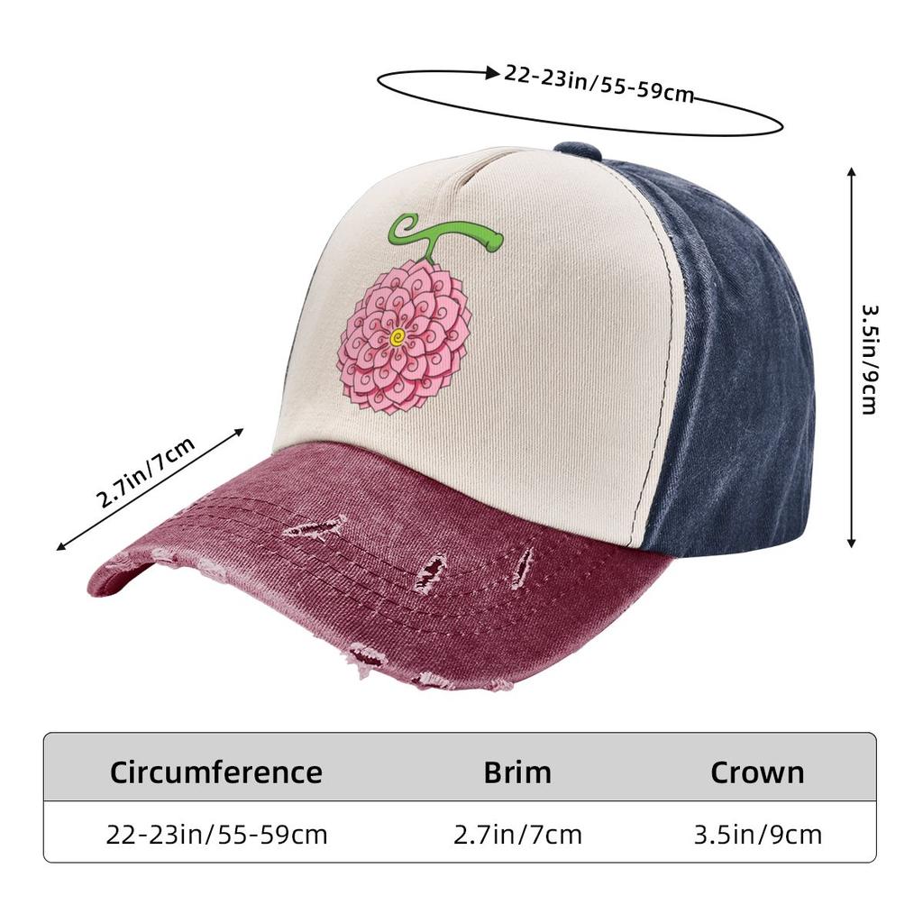 Hana Hana No Mi Devil Fruit Robin Gift Young A Washed Baseball Cap Hat