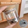 1 Stück Nagelpinsel Waschbecher Wasserreiniger Einfache Reinigung Tragbarer Pinsel Netzschichten Unterlegscheibe Für Nailart Pailletten