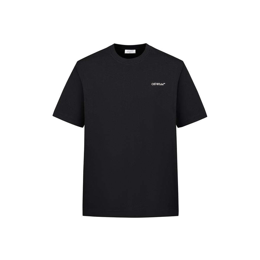 Off-White Liquid Metal Arrow Print Fashion Light Luxury Trendy Versatile T-Shirt Unisex T-Shirt OFFTEGSEA173Q