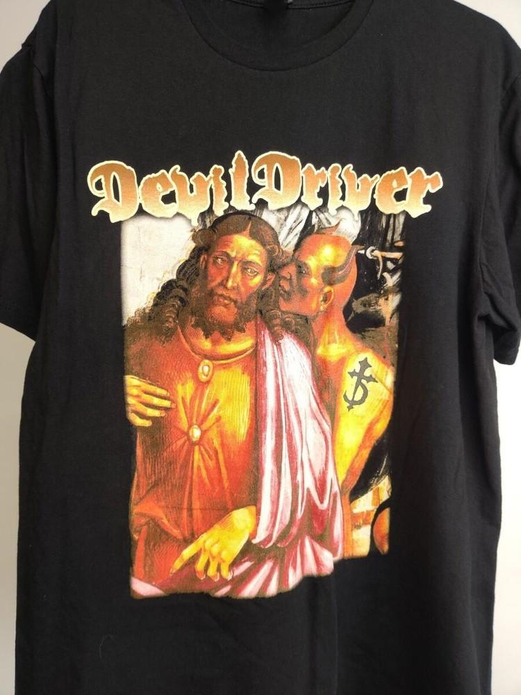 1 Side DevilDriver I Could F Careless Tour TShirt Black Unisex S-5XL ND1321 Unisex T-Shirt XXXXL 1950₽