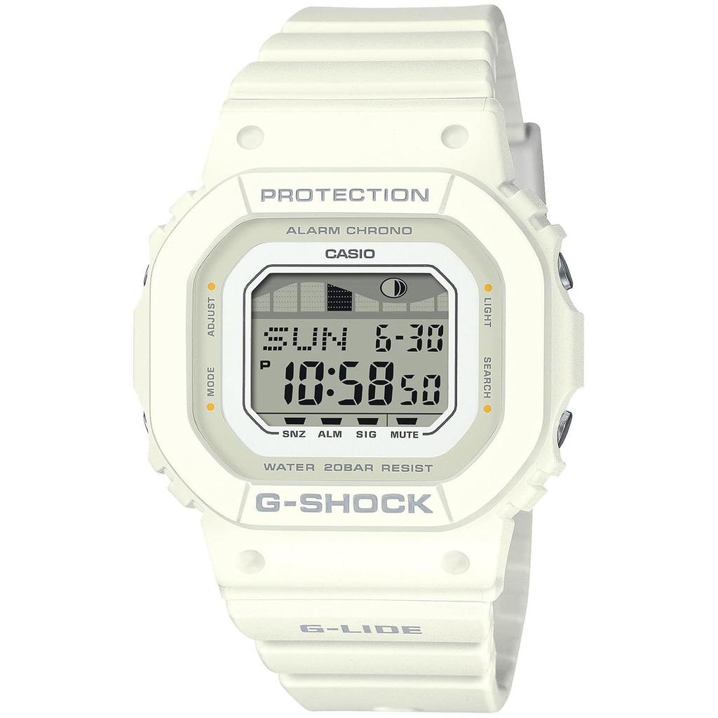 Casio wristwatch G-Shock G-LIDE using biomass plastic GLX-S5600-7BJF ladies white