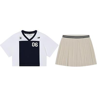 Children Aged 3 7 Years Old Skirt Set Navy Blue ND2SE234259