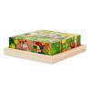 Wood Plate Tray Bottom Rack Pallet For Six-Sided Diy Painting Building Puzzle Blocks Tray For Kids Toy Storing Storage