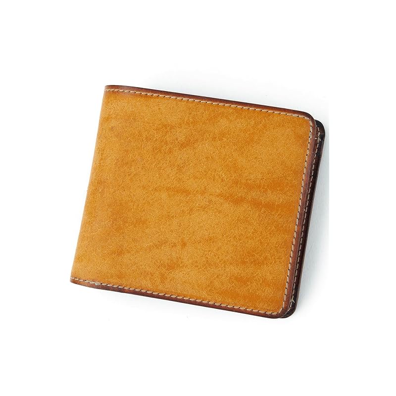 

[Corbo] bifold wallet genuine leather men s yellow CO-1LN-1701-51