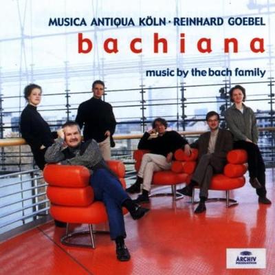 CD JOHANN SEBASTIAN BACH; HEINRICH BAC - Bachiana - Musik der Bach-Familie 4711502 Archiv Produkti 2001 EU Klassik Gebraucht