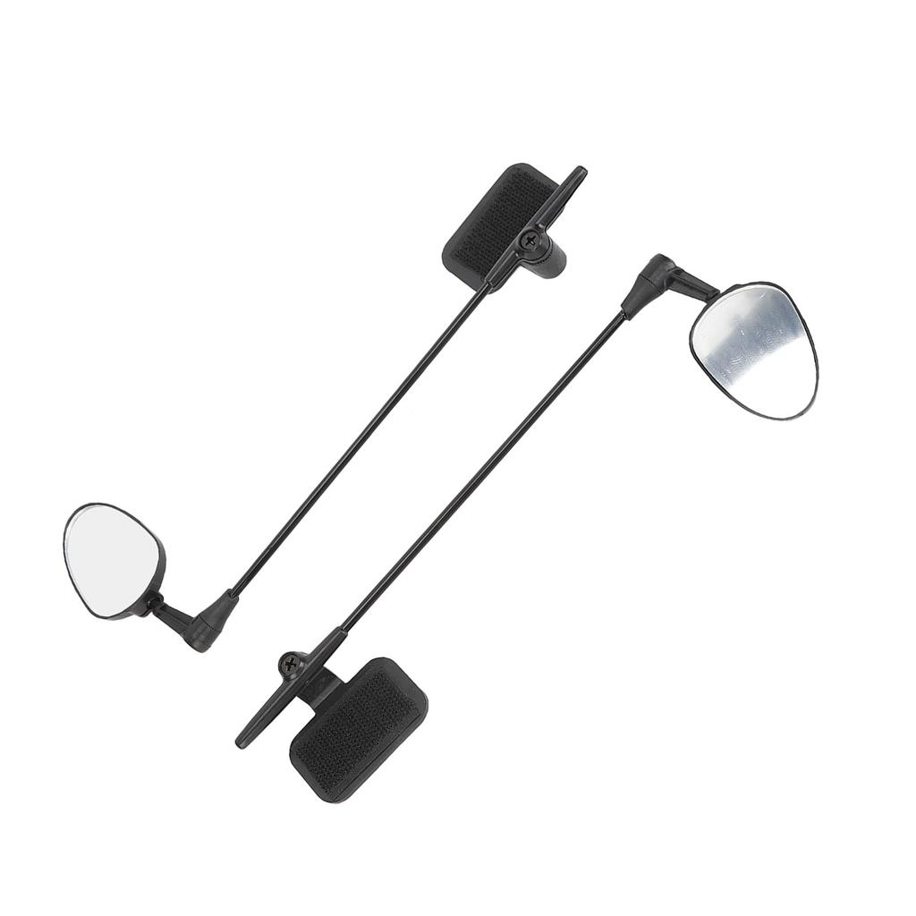 1 Pair  Helmet Rearview Mirror 360° Adjustable  Cycling Rear View Wide Angle Mirror Ridin