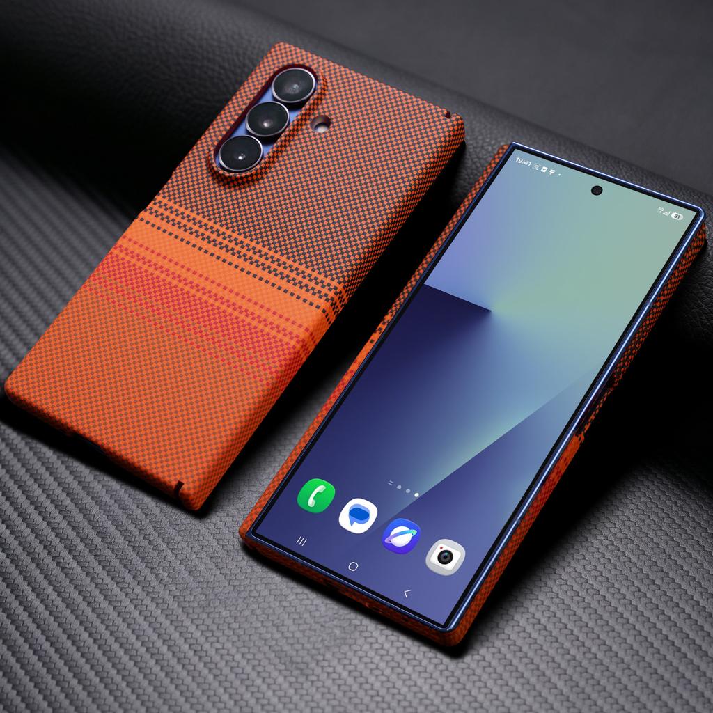 Carcasă Magnetică din Fibră de Carbon de Lux pentru Afaceri pentru Samsung Z Fold 8 Ultra 7 6 5 Rezistentă la Șocuri pentru Magsafe Protecție Cameră Subțire