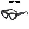 European And American Fashion New Cat Eye Sunglasses Retro Trend Versatile Men'S And Women'S Casual Sunglasses Uv-Proof Glasses