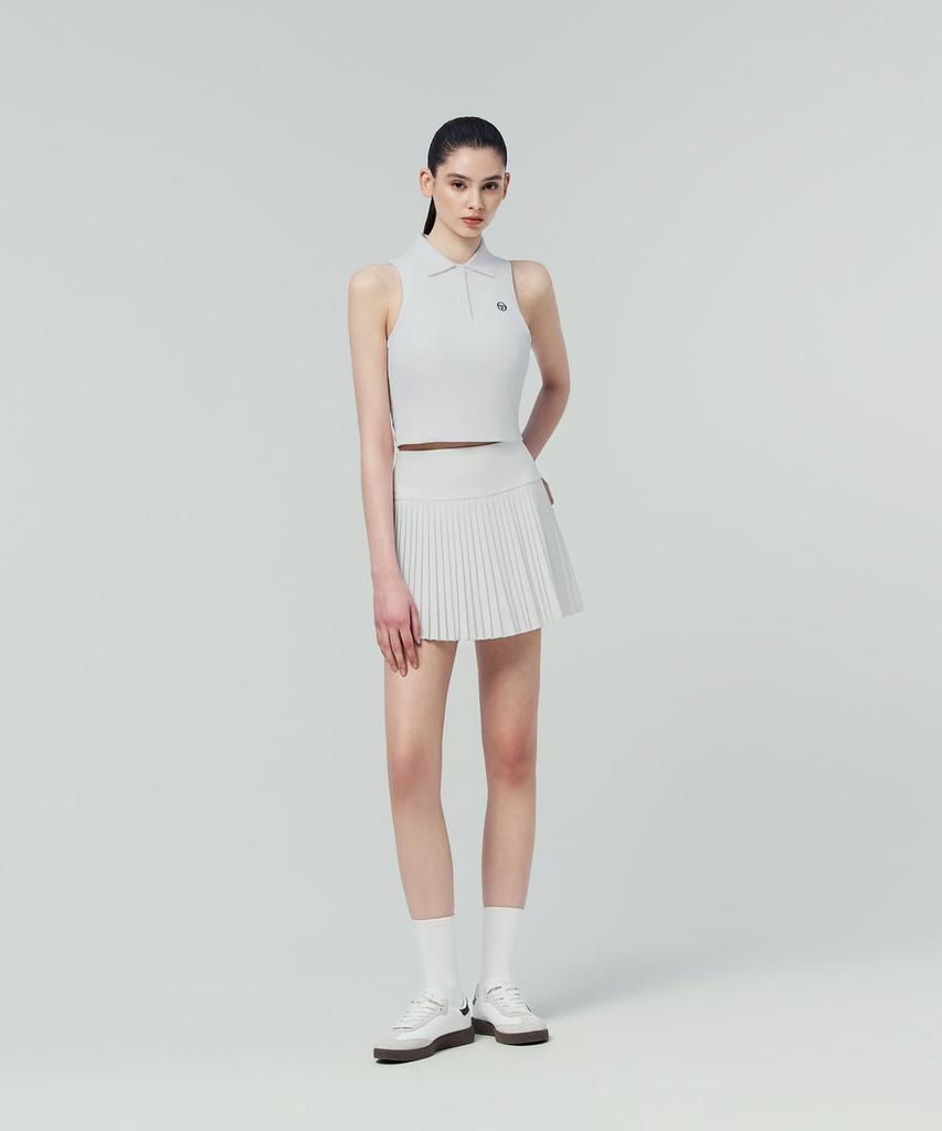 SERGIO TACCHINI W Rib Slim Sleeveless Polo