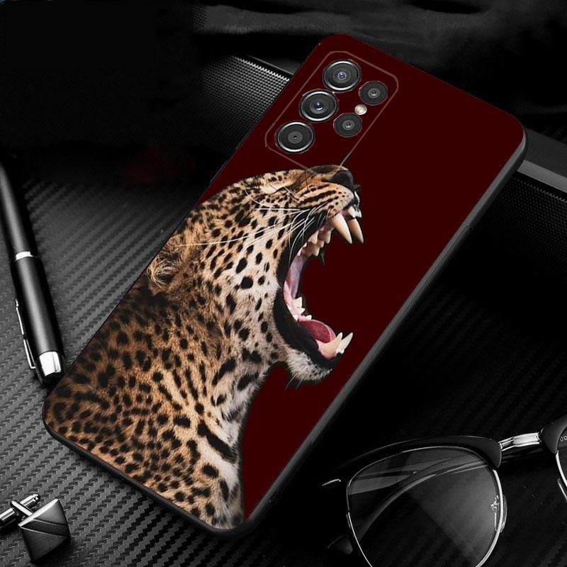 LeopardWild Animal Phone Case For Samsung Galaxy S25 S24 S23 S22 S21 Ultra S24 S23 S22 S21 S25 Plus S24 S20 FE