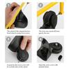 2Pcs Luggage Suitcase Replacement Wheels with Screw Tools, Rotating Flexible Travel Case Universal