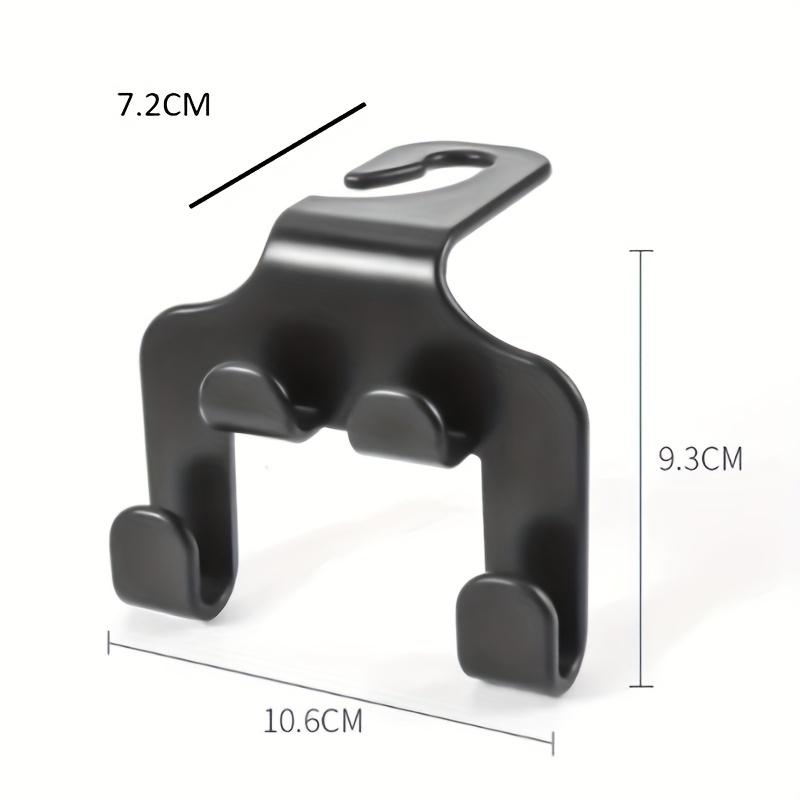 Versatile Car Seat Hook with Phone Holder - Durable PC Material, Fits Most Vehicles