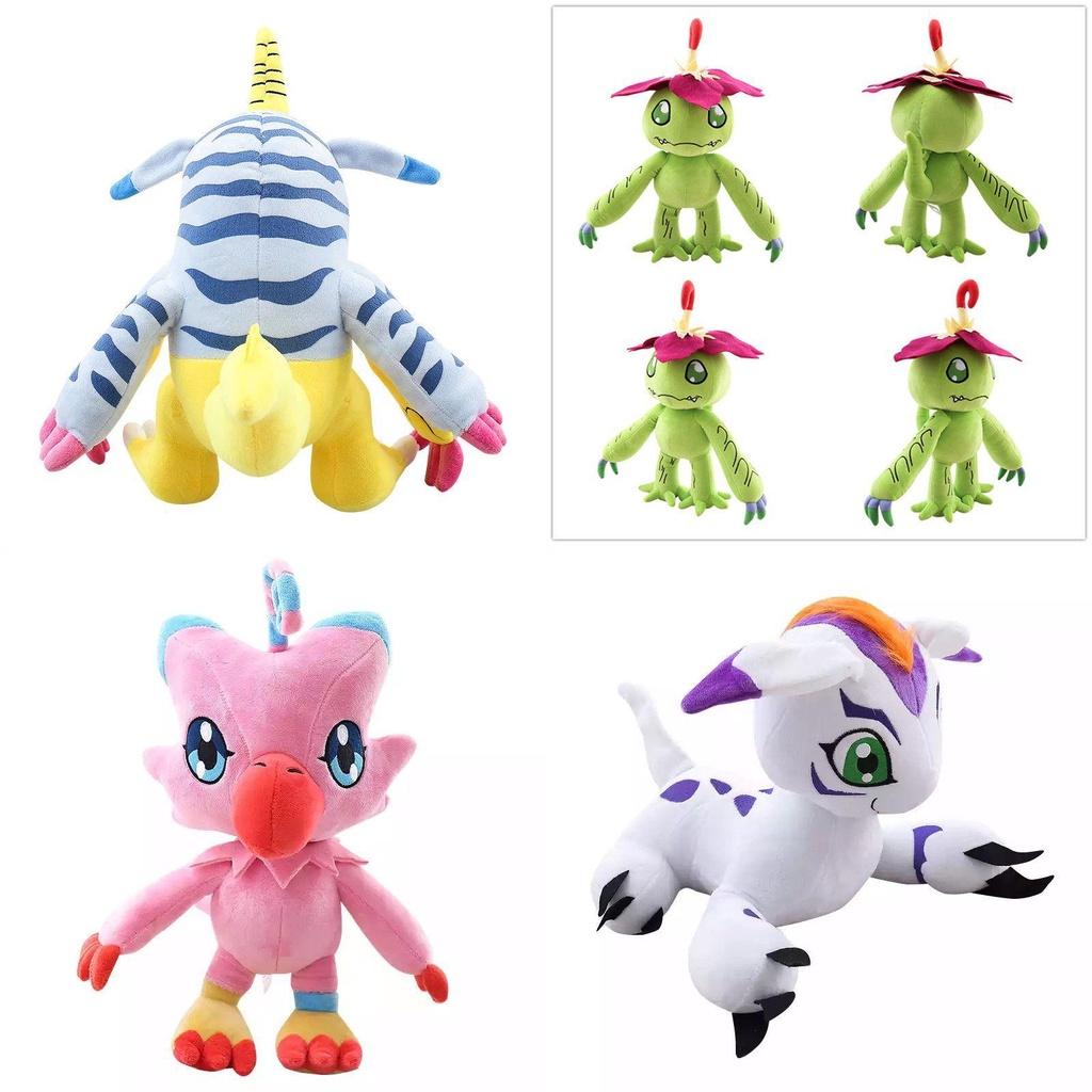 Agumon Tailmon Digimon Pluszowa Zabawka z Miękkim Wypychaniem**
