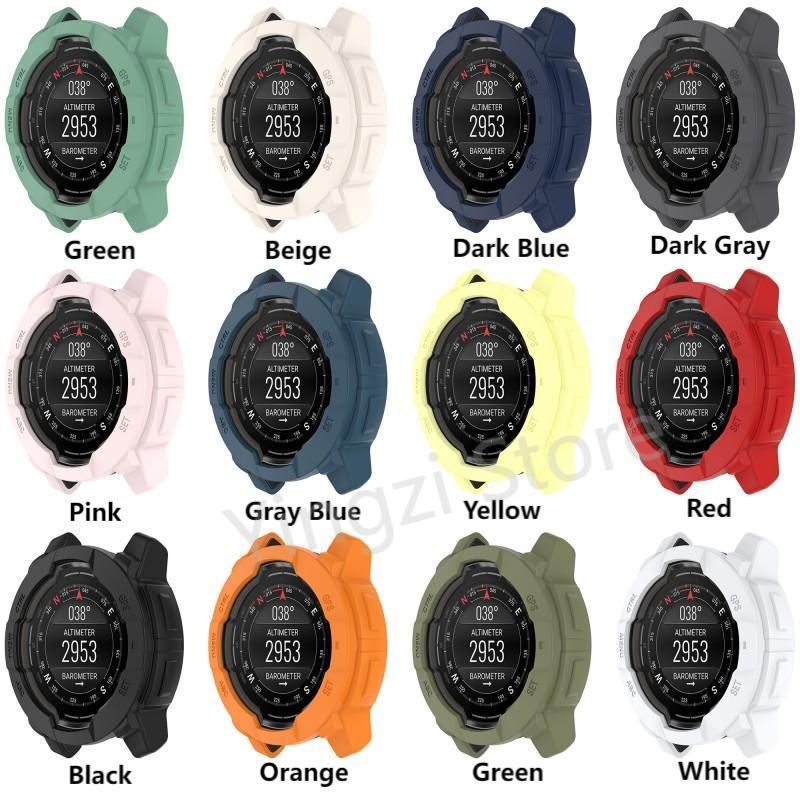 Soft Silicone Case for Garmin Instinct 3 50mm 45mm Smart Watch Hollow Cover Protector Shell for Instinct3 50mm 45mm Accessories 7