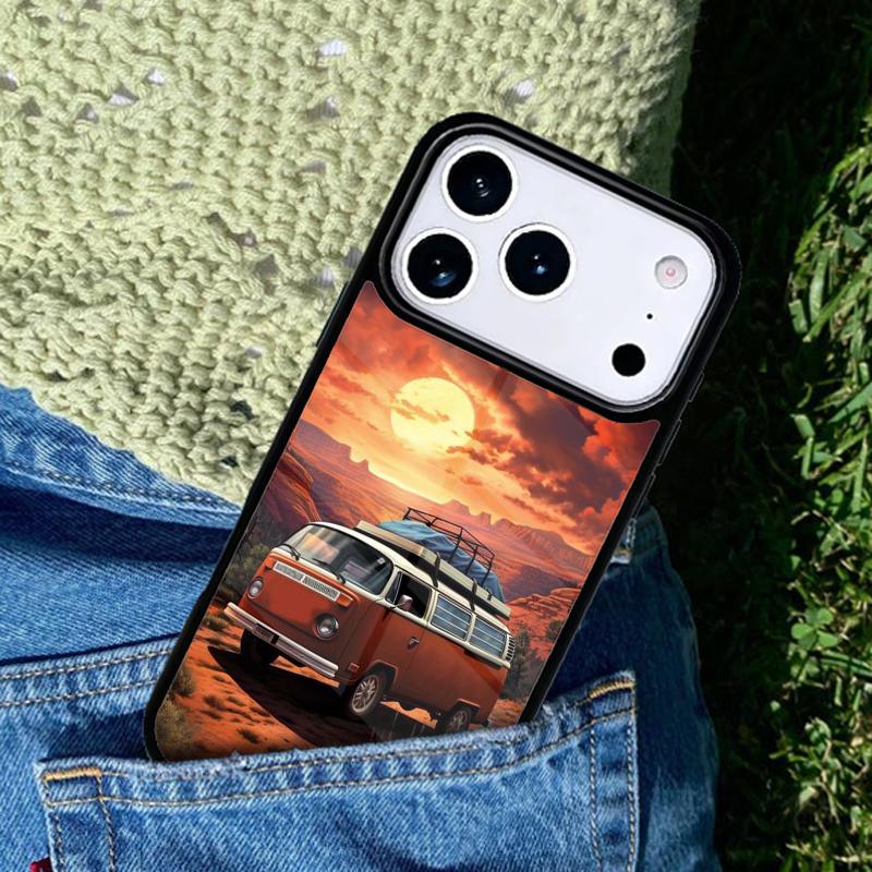 Combi Van Surf Phone Case Cover for IPhone 11 12 13 14 15 16e 17 Pro Max Coque for IPhone 17 Air