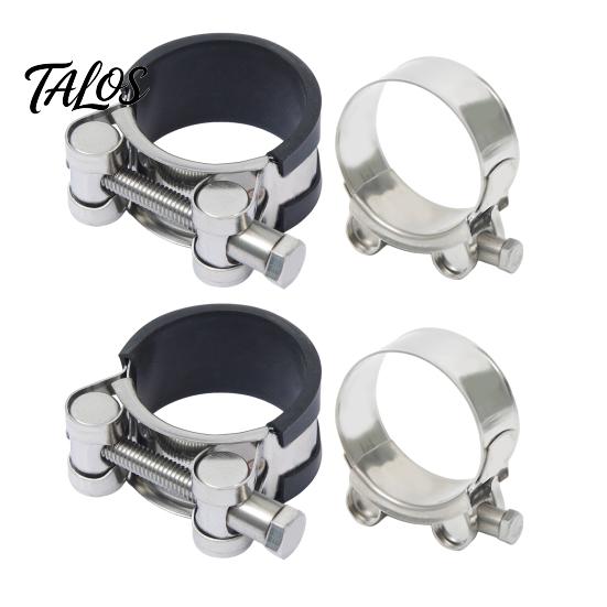 Anti-corrosion Hose Clamp Stainless Steel Clamp, Adjustable Heavy Duty Clip, Leakproof Corrosion Resistant Metal for Automotive, Plumbing, Garden