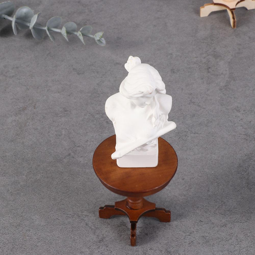 Simulace Konec Domeček pro panenky Dekorace Dřevěný Konferenční stolek Stůl Nábytek Hračky 1/12 Domeček pro panenky