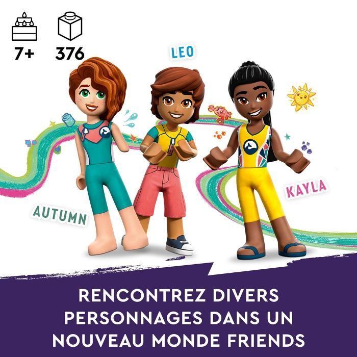 LEGO® Friends 41736 Le Centre de Sauvetage en Mer, Jouet de Vétérinaire Animaux, Enfants 7 Ans
