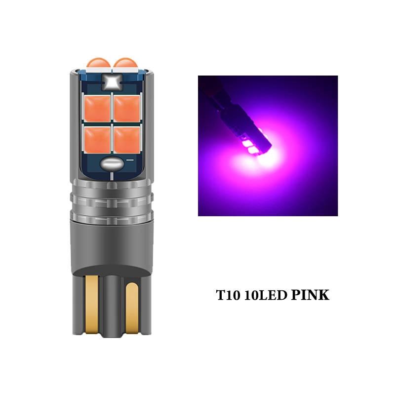 Nacht knight 2 stücke Auto T10 W5W Led-lampe 10 SMD Leselampe Umrissleuchte Höflichkeit Karte Tür Nummernschild Lampen Standlichter