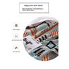 Blanket Multifunctional Boho Knitted Throw Vintage Wave Tassel Blanket for Sofa Couch Window Seat Lightweight Nap Air Conditioning Blanket