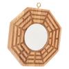 Bagua Mirror Wooden Concave Mirror Outdoor Door Pendant Bring Wealth Good Luck Decoration