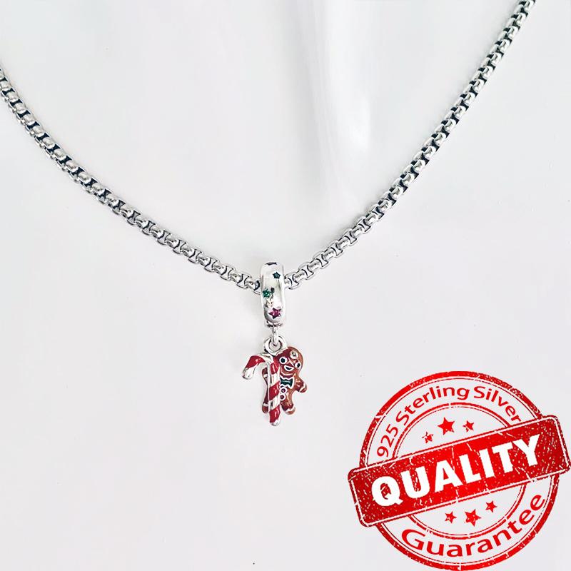 Merry Christmas Copper Snowflake Sled Christmas Tree Elk Bell Pendant Fit Diy Bracelet Necklace Festival Party Gift
