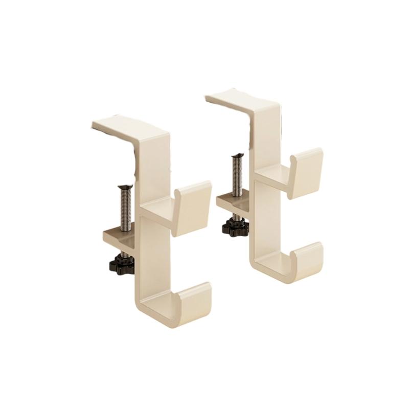 Headphone Holder Desk Edges Hook For Backpacks Metal Durability Anti Scratch Easy Installation Without Tools