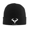 Rafael Nadal RN Rafa Nadruk Czapki Zimowe Dzianinowa Czapka Graficzne Czapki Beanie Czapka Z Daszkiem Jesień Zima Fajne Unisex Kpop Ciepła Miękka Czapka