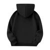 Kids Long Sleeve Pullover Hoodie with Pocket Letter Print Loose Fit Top
