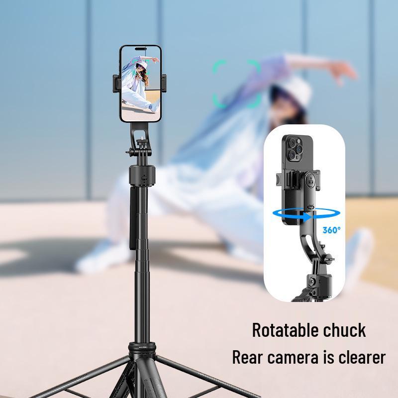 C17 AI Face Tracking Selfie Stick: Mobile Phone Stand, Desktop Tripod, Handheld Selfie Stick, Floor Tracking.