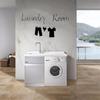 Removable Vinyl Decal Art Mural Laundry Room Quote Cloth Art Wall Sticker Decor