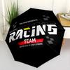 Performance Team Automatic Umbrella Retractable Design with 8-Rib Durability Durable Plastic & Iron Travel Essential Elegant Women's Umbrella