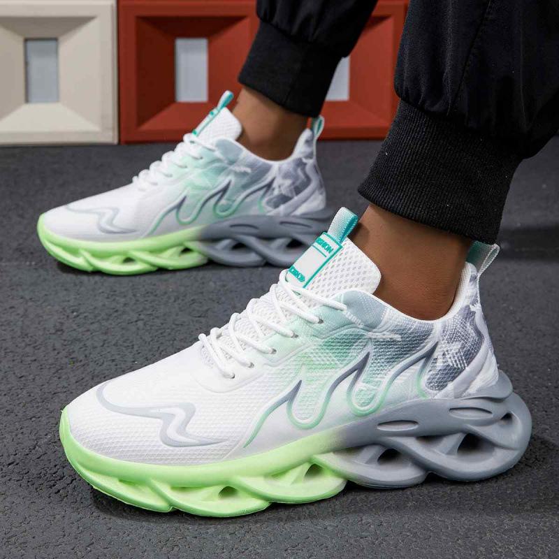 

Унисекс Кроссовки для бега Мужские Женские Легкие Сетчатые Дышащие Удобные Плоские Мягкие Теннисные Кроссовки 2025 Лето Шнуровка Мужские 39